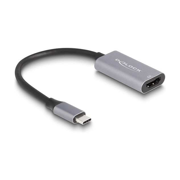 Adapter DELOCK USB-C na HDMI (60020) (4K 60 Hz, HDR, DP Alt Mode)