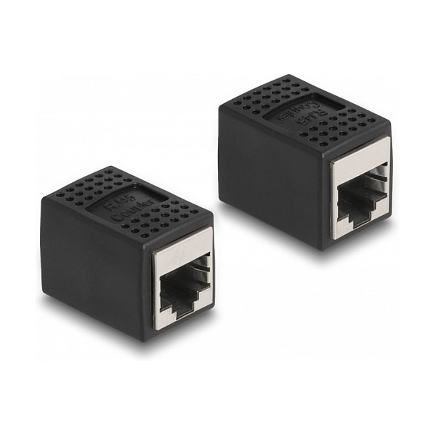 Mrežni adapter DELOCK RJ45 na RJ45 Cat.6A (oklopljen, STP)-0