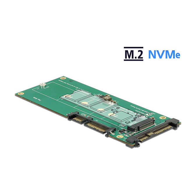 Konverter DELOCK 62864 U.2 SFF-8639 / SATA 22-pin na M.2 Key M-1
