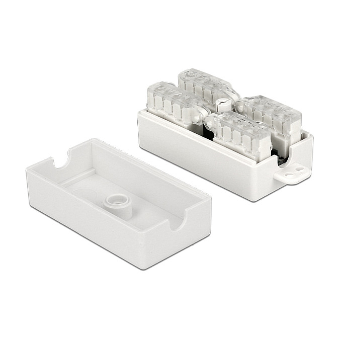 Spojna kutija za mrežni kabel DELOCK 86167 (Cat.6, UTP, LSA, bez alata)-1
