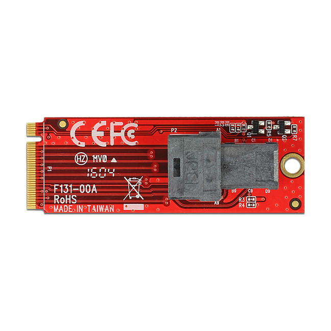Adapter DELOCK M.2 Key M na SFF-8643 NVMe (62721)