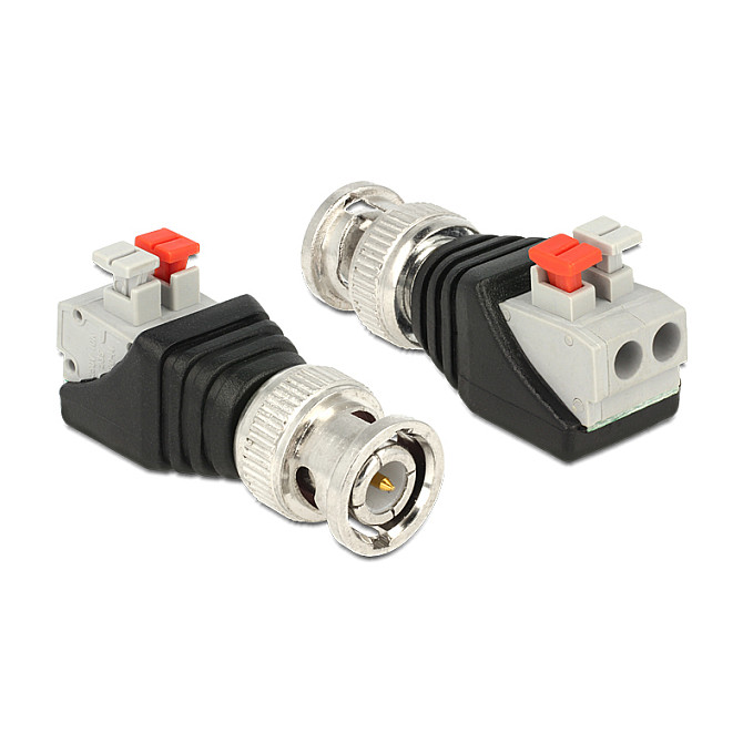Adapter DELOCK BNC muški na 2-pinski terminalni blok (65525)-0