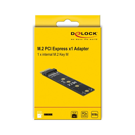 Adapter DELOCK PCI Express x1 na M.2 Key M (za NVMe SSD, PCIe 3.0)-4