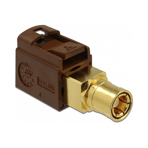 Adapter DELOCK FAKRA F (ženski) na SMB (ženski) 50 Ohm