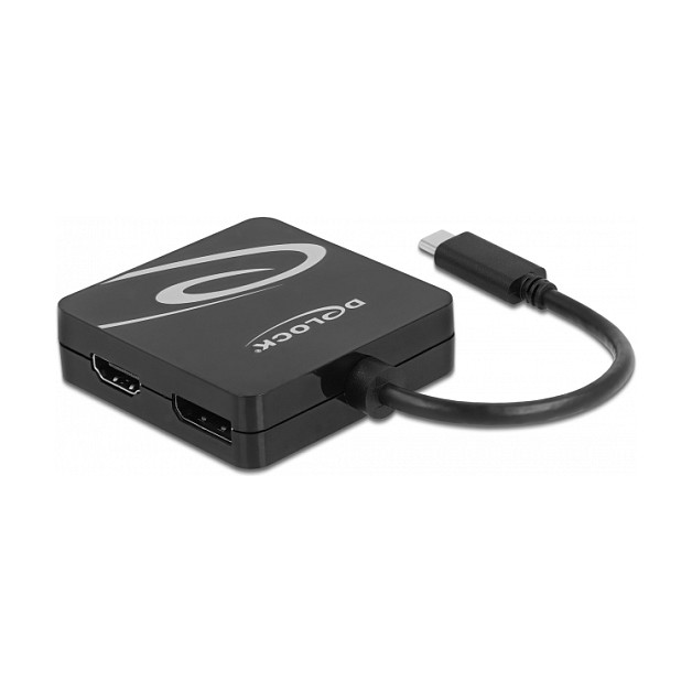 Adapter DELOCK USB-C na VGA / DVI / HDMI / DisplayPort (4K 60Hz)-2