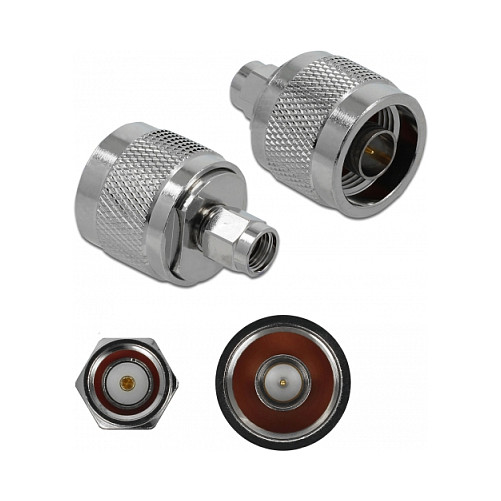 Adapter DELOCK N muški na RP-SMA muški (10 GHz, 50 Ohm)-0