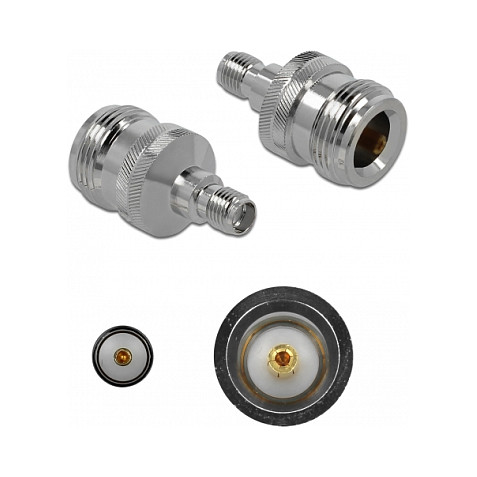 Adapter DELOCK N (ženski) na SMA (ženski) (10 GHz, 50 Ohm)
