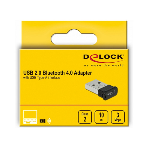 Bluetooth adapter DELOCK USB 2.0 (Bluetooth 4.0, do 10m)-3