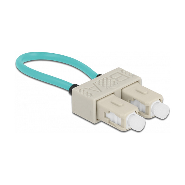 Optički Loopback Adapter DELOCK SC / OM3 Multimode (50/125 µm, bež)