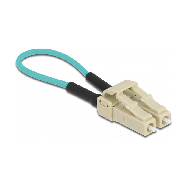 LWL Loopback Adapter DELOCK 86931 (LC Duplex, OM3 Multimode)-0