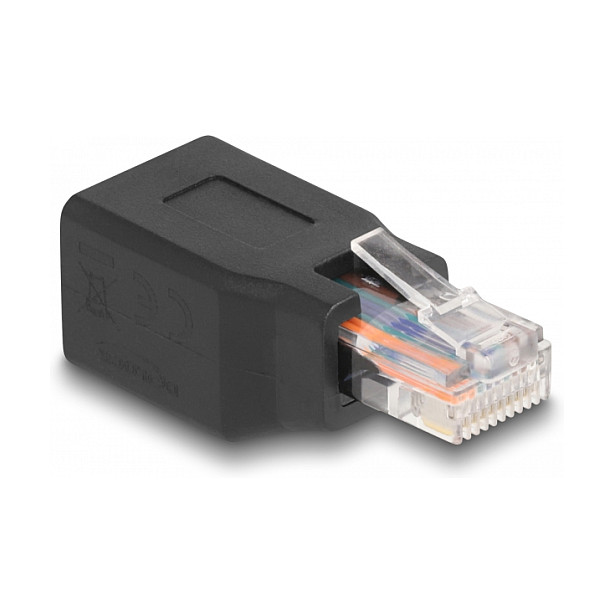 Adapter DELOCK RJ50 muški na RJ50 ženski (11 pinout, 10P/10C)-0