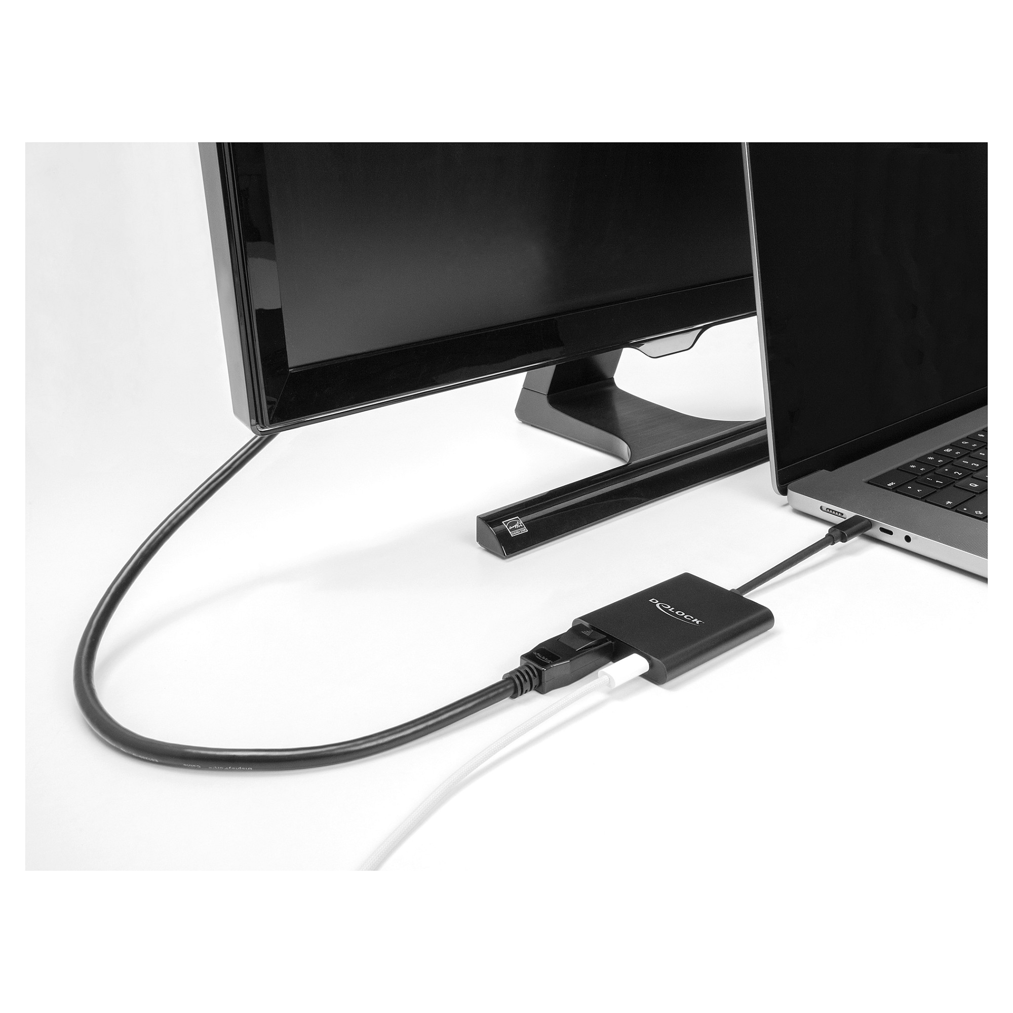 Adapter DELOCK 64202 USB-C na DisplayPort (8K 60Hz, HDR, 60W PD)-1