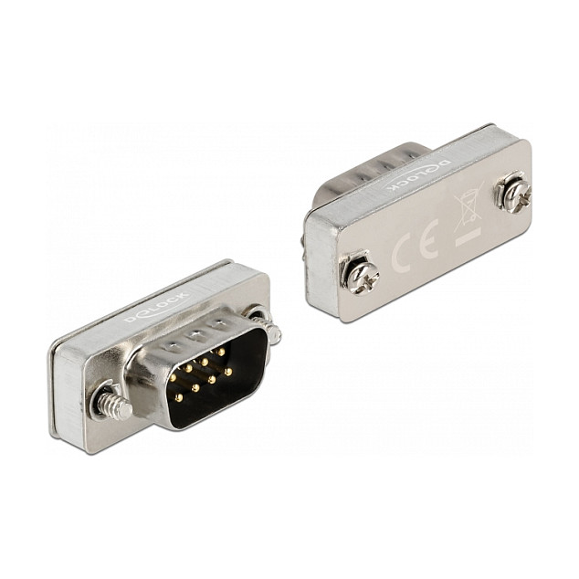 Adapter DELOCK RS-232/422/485 Loopback DB9 muški (za testiranje sučelja)-0