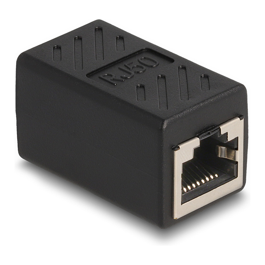 Adapter DELOCK RJ50 spojnica (ženski/ženski, UTP Cat.5) crni-0