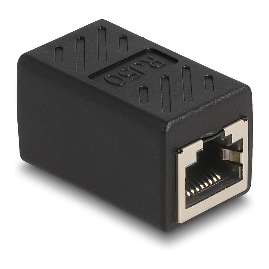 Adapter DELOCK RJ50 spojnica (ženski/ženski, UTP Cat.5) crni-1