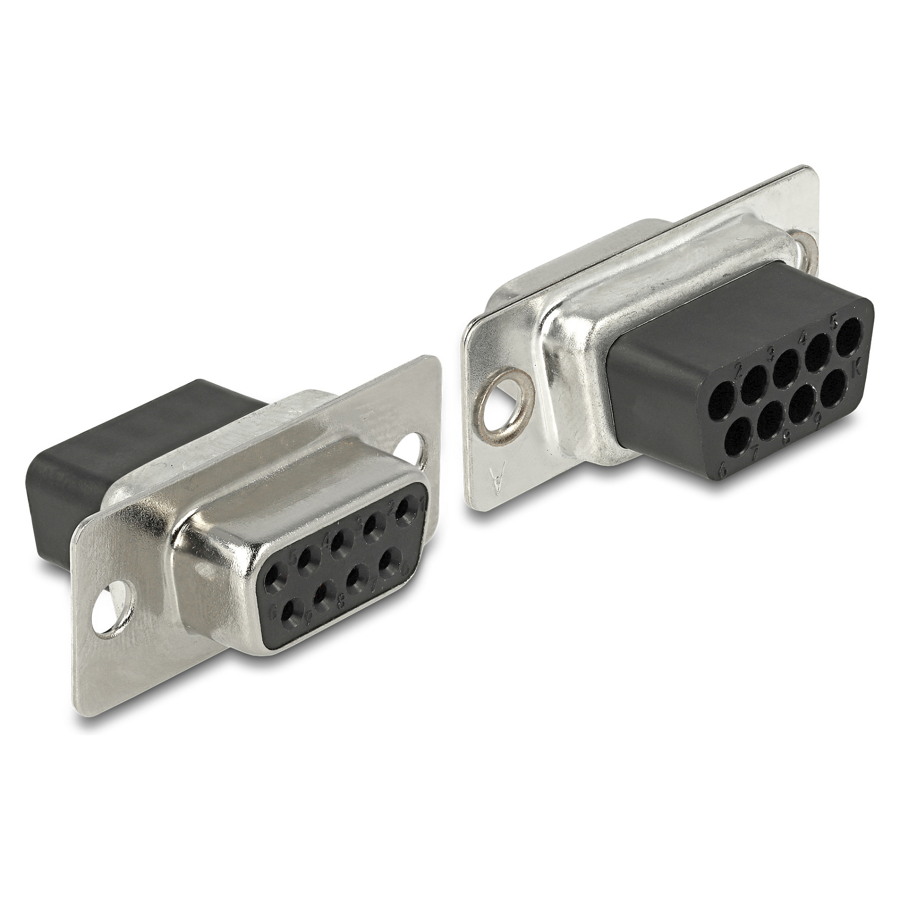 Adapter DELOCK 66472 (D-Sub 9-pinski ženski na RJ50 ženski, montažni set)-1
