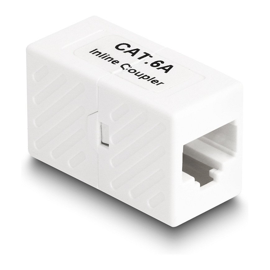 RJ45 adapter DELOCK 88134 (Cat.6A, UTP, ženski/ženski) bijeli