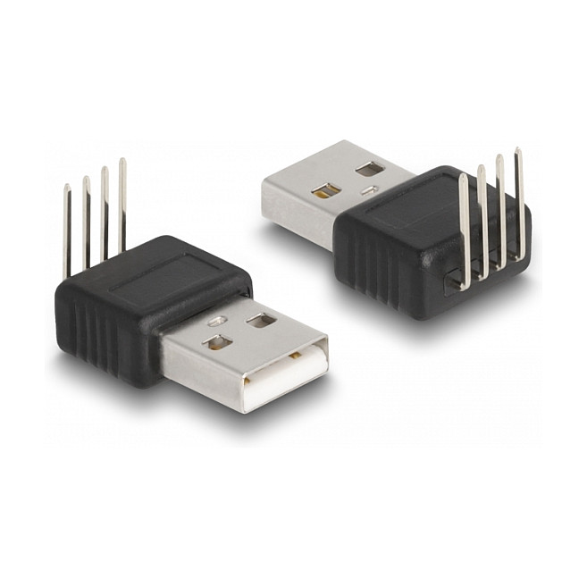 Adapter DELOCK USB 2.0 Type-A na 4-pinski 90° kutni (66951)