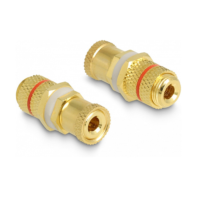 Audio adapter DELOCK 64145 ugradbeni (zvučnička klema, crveni prsten)-0