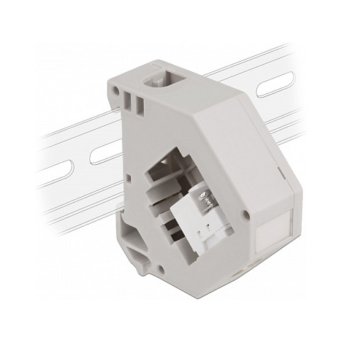 Adapter za DIN šinu DELOCK 87159 (Keystone IEC C14 na 3-pinski terminalni blok)-0