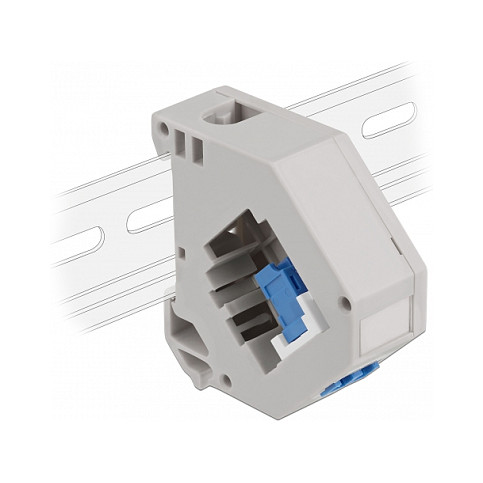 Adapter za DIN šinu DELOCK 87189 (Keystone, LC Duplex na LC Duplex, plavi)-0