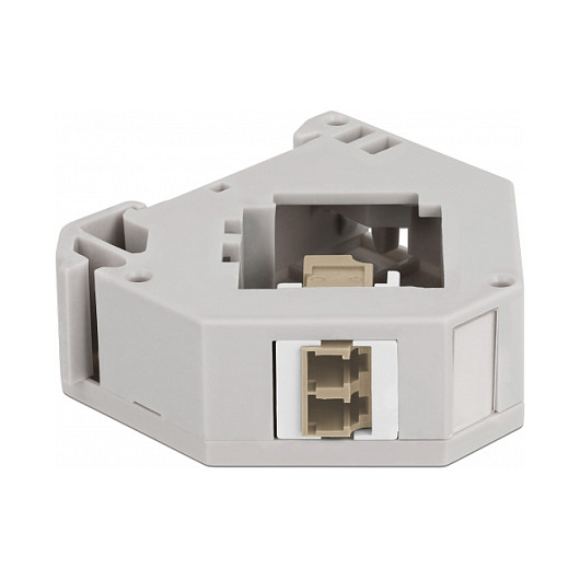 Mrežni adapter za DIN šinu DELOCK 87193 (Keystone, LC Duplex spojnica)-2