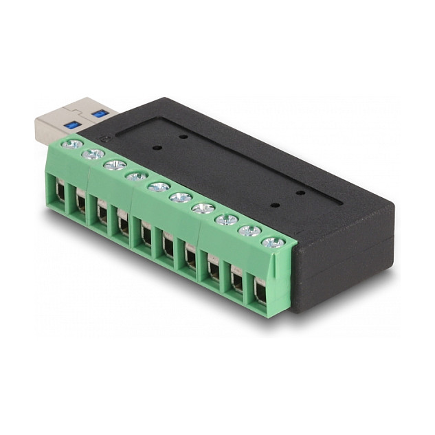 Adapter DELOCK USB 3.2 Gen 1 Type-A na 5-pinski terminalni blok (muški)-1