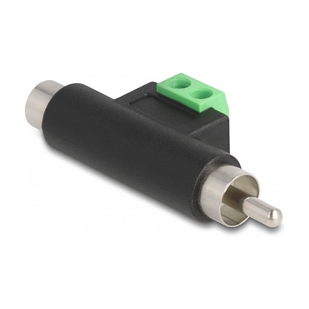 Adapter DELOCK 66056 Cinch (RCA) muški + ženski na 2-pinski terminalni blok-1