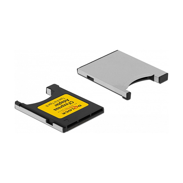 Adapter DELOCK CFexpress Tip A na Tip B (61025, NVMe, Plug & Play)