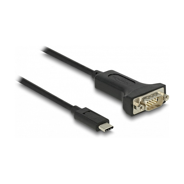 Adapter DELOCK USB-C na Serijski RS-232 (DB9) 2m (FTDI čipset)-2