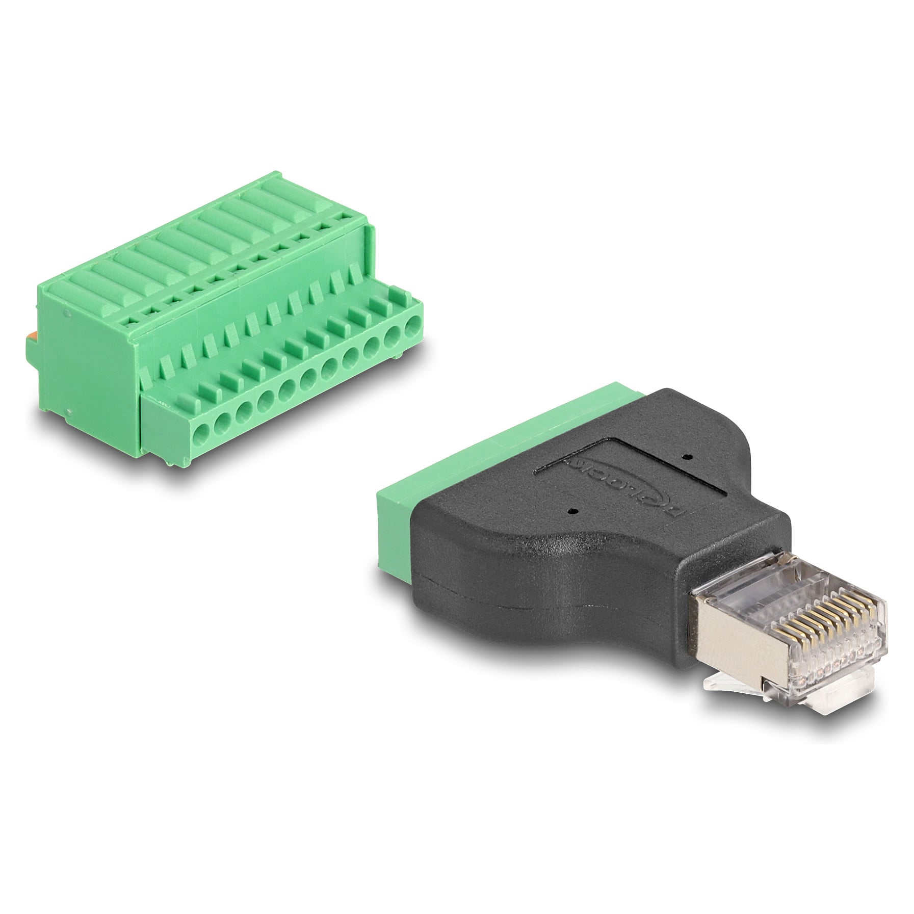 Adapter DELOCK RJ50 na 10-pinski terminalni blok (66243)