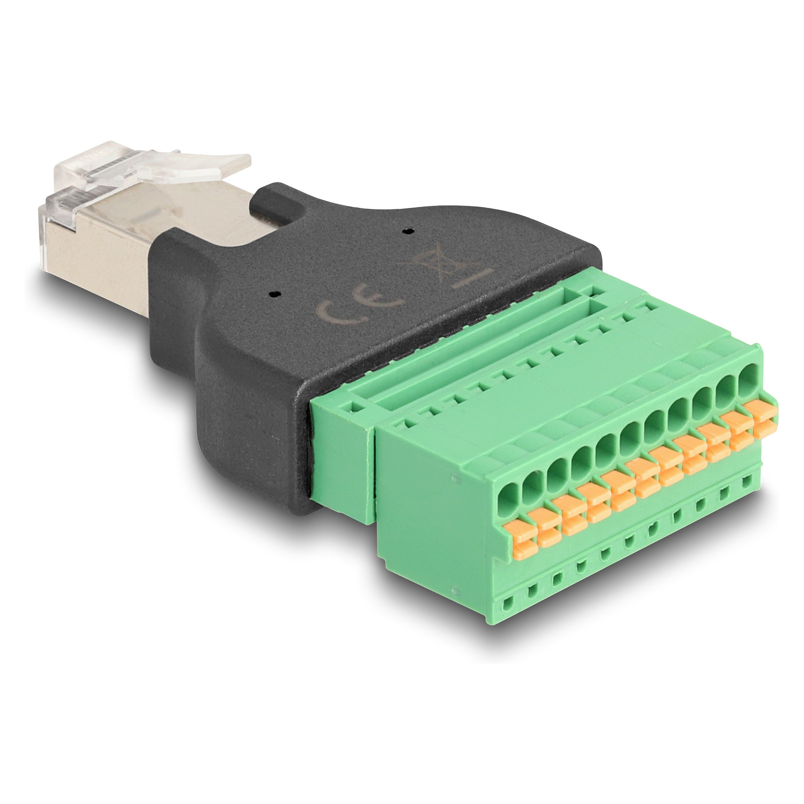 Adapter DELOCK RJ50 na 10-pinski terminalni blok (66243)-1