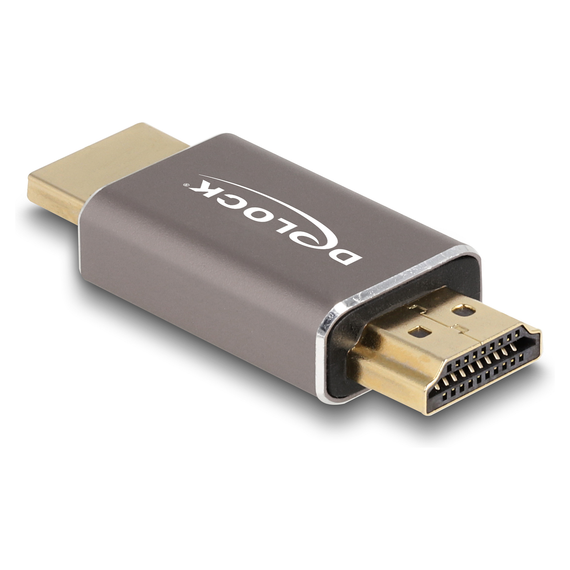 HDMI Adapter DELOCK muški na muški (8K 60 Hz, 4K 120 Hz, metalno kućište)-1