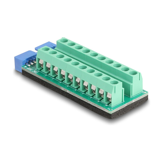 Adapter DELOCK 67190 USB 3.2 Gen 1 Pin Header na 10-pinski terminalni blok-1