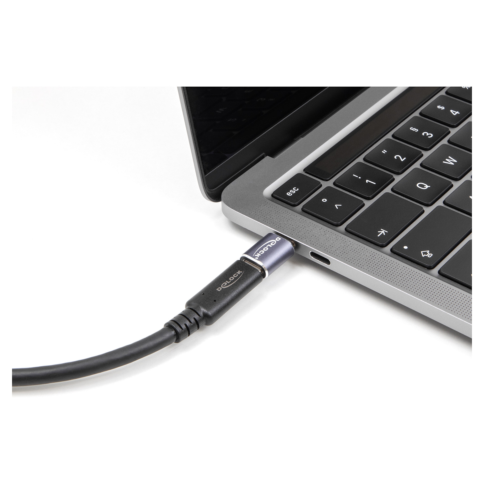 USB-C adapter DELOCK 60286 Port Saver (USB4 40 Gbps, PD 3.1 240W, 8K 60Hz)-2