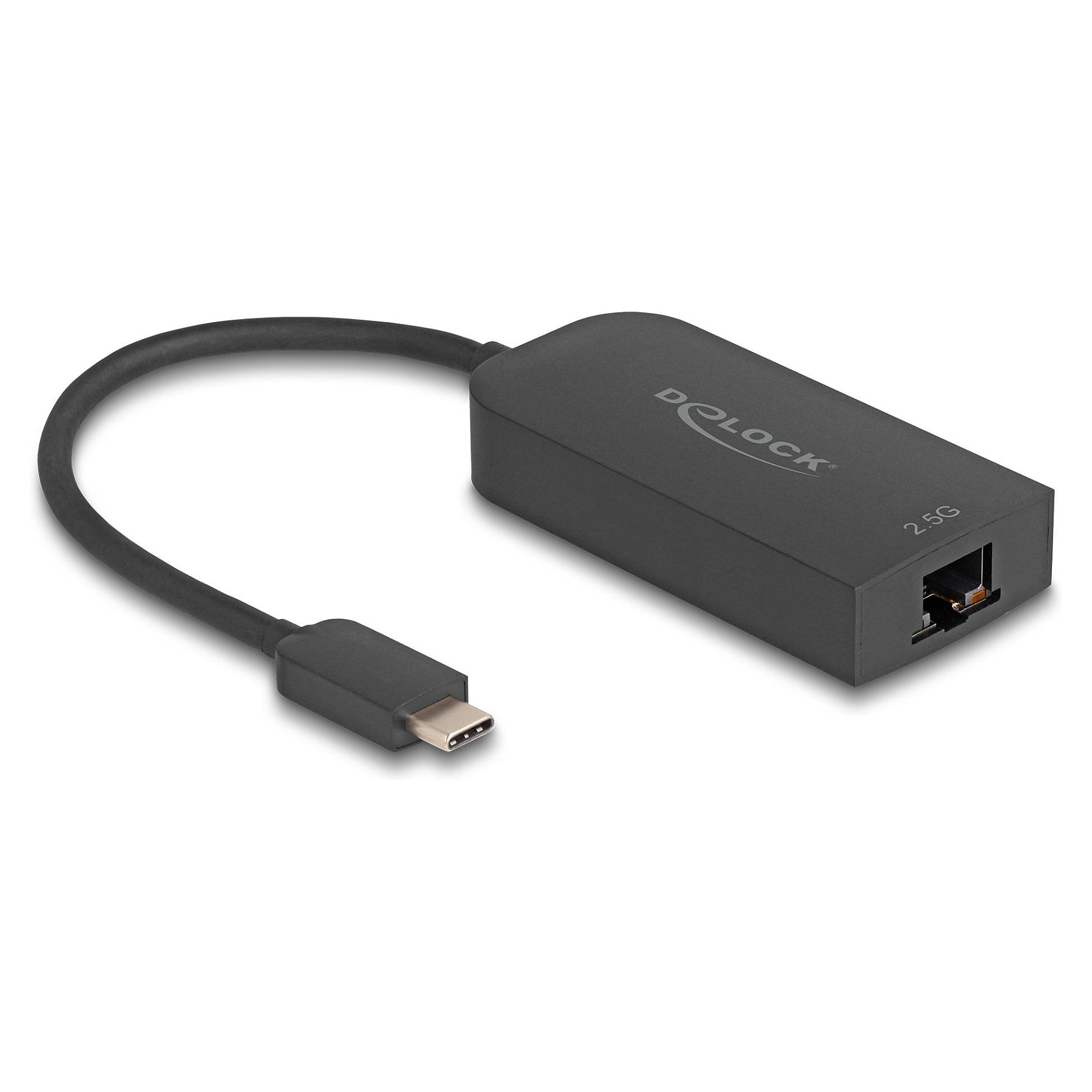 Mrežni adapter DELOCK 66046 USB-C na 2.5 Gigabit LAN (2.5 Gbps, ASIX AX88179A)