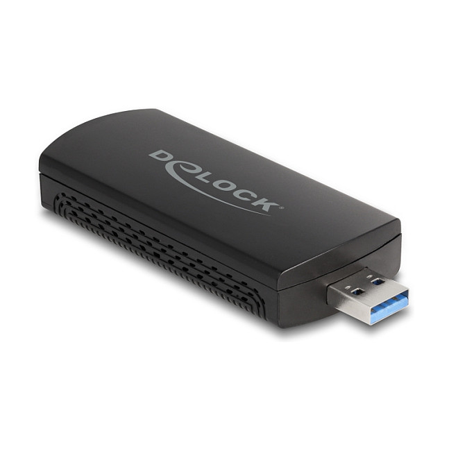 Wi-Fi USB Adapter DELOCK AX5400 (Wi-Fi 6E, USB 3.2, do 5400 Mbps, 2 vanjske antene)-1