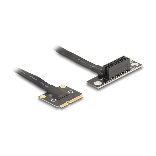 Adapter DELOCK Mini PCIe na PCIe 3.0 x1 (kutni 90°, 20 cm kabel)-0