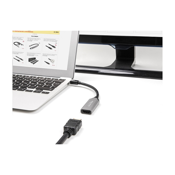 Adapter DELOCK 64331 Mini DisplayPort na HDMI (8K 60Hz, HDR)-1