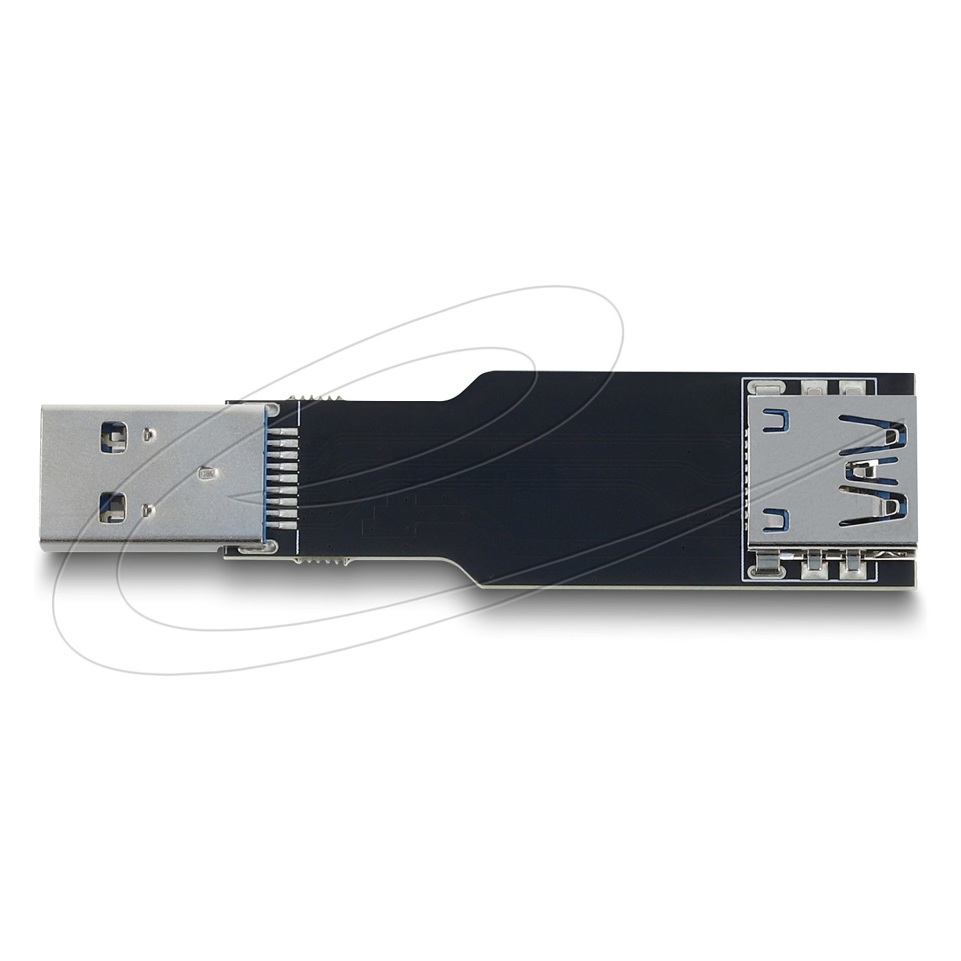 USB Adapter DELOCK 67419 (USB-A ženski na USB-A muški, 10 Gbps, ravan)