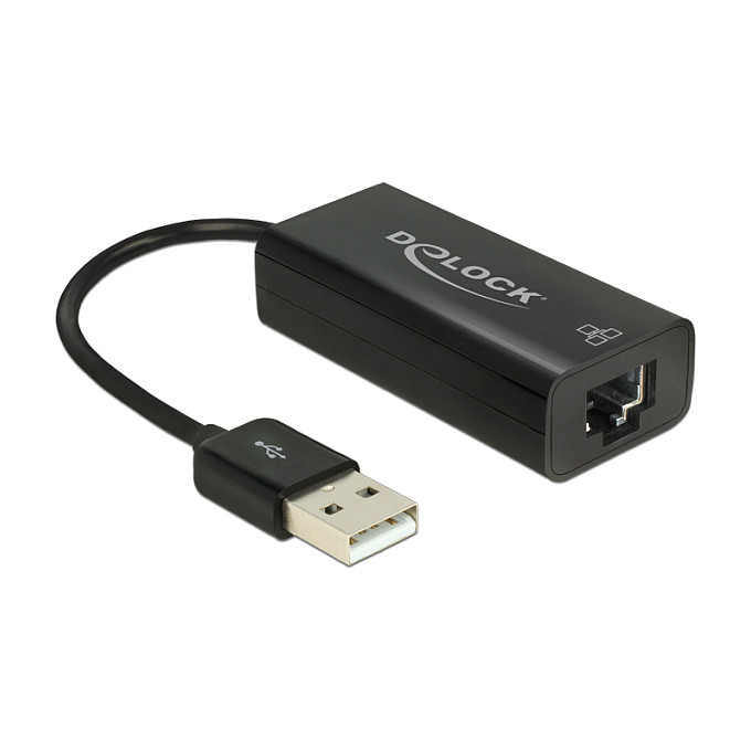 Mrežni adapter DELOCK USB 2.0 na LAN RJ45 (10/100 Mbps)