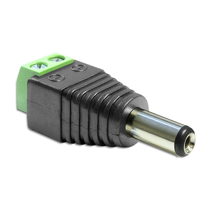 Adapter DELOCK DC 5.5 x 2.5 mm muški na 2-pinski terminalni blok-0