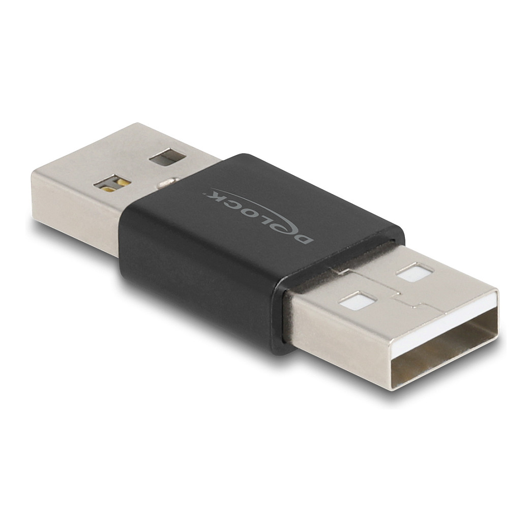 Adapter DELOCK 65108 USB-A 2.0 (M) na USB-A (M) metalni-1