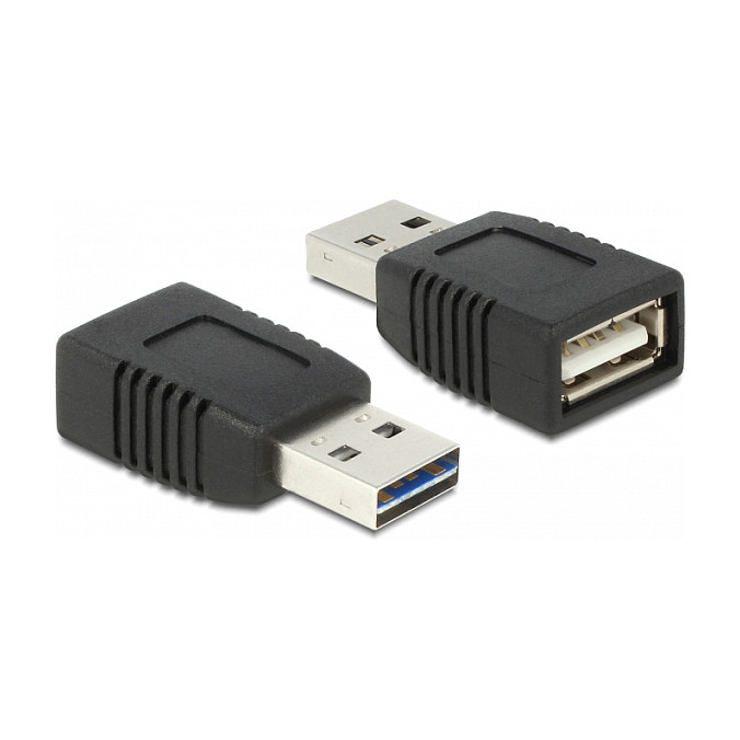 Adapter DELOCK EASY-USB 2.0-A (M) na USB 2.0-A (Ž) (samo za punjenje)-0