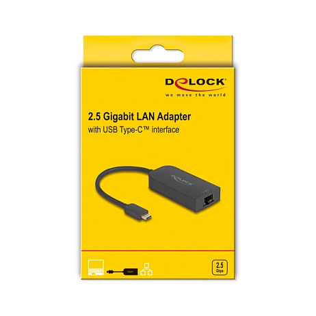 Mrežni adapter DELOCK 66045 (USB-A 3.2 na 2.5 Gigabit LAN, RJ45)-2