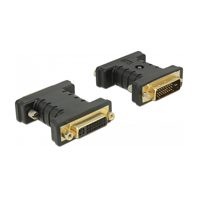 DVI EDID Emulator Adapter DELOCK 63313 (DVI 24+1 na DVI 24+5, 4K 30 Hz, programabilan)
