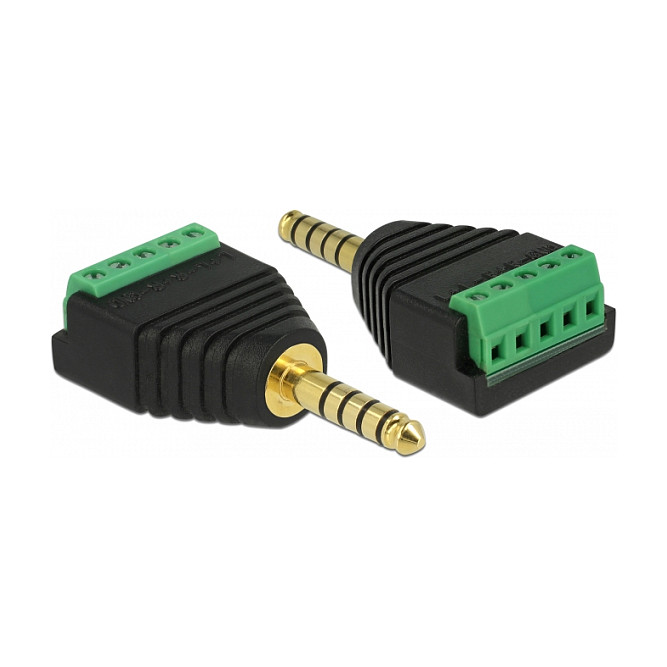 Adapter DELOCK 65948 (4.4 mm 5-pin muški na 5-pinski terminalni blok)-0