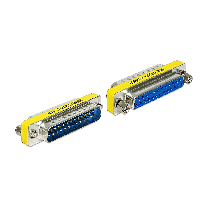 Adapter DELOCK D-Sub 25-pinski Port Saver (M/Ž)
