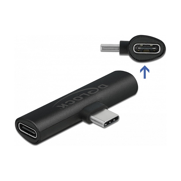 USB-C adapter DELOCK 64114 (USB-C na 2x USB-C, Power Delivery, samo punjenje)-1