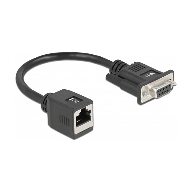 Adapter DELOCK 64122 Serijski RS-232/422/485 (DB9 ženski na RJ45 ženski)